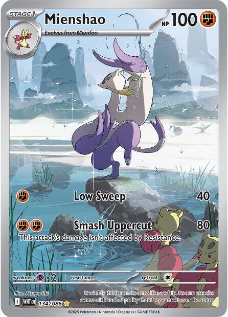 Mienshao (134/086) [Scarlet & Violet: White Flare] | Clutch Gaming