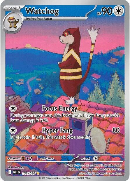 Watchog (153/086) [Scarlet & Violet: White Flare] | Clutch Gaming