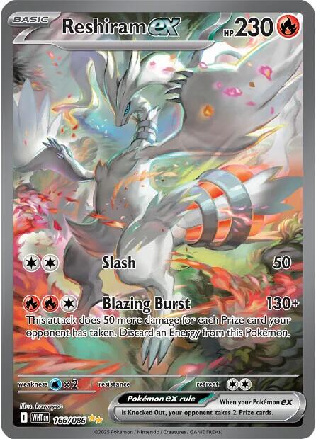 Reshiram ex (166/086) [Scarlet & Violet: White Flare] | Clutch Gaming