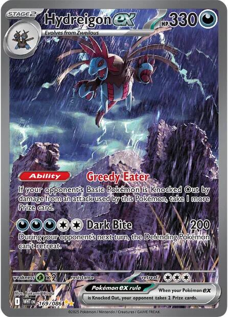 Hydreigon ex (169/086) [Scarlet & Violet: White Flare] | Clutch Gaming