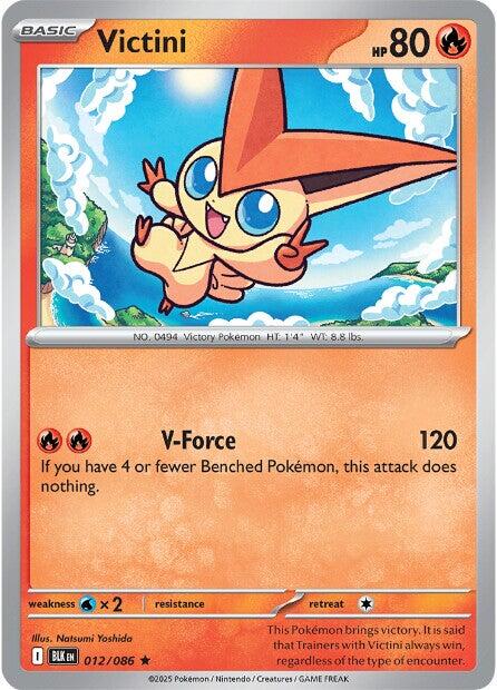 Victini (012/086) [Scarlet & Violet: Black Bolt] | Clutch Gaming