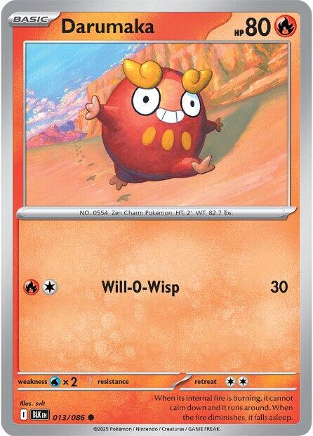 Darumaka (013/086) [Scarlet & Violet: Black Bolt] | Clutch Gaming