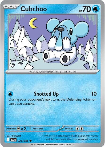 Cubchoo (025/086) [Scarlet & Violet: Black Bolt] | Clutch Gaming