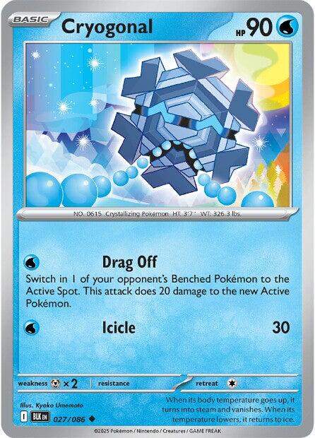 Cryogonal (027/086) [Scarlet & Violet: Black Bolt] | Clutch Gaming