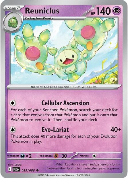 Reuniclus (039/086) [Scarlet & Violet: Black Bolt] | Clutch Gaming