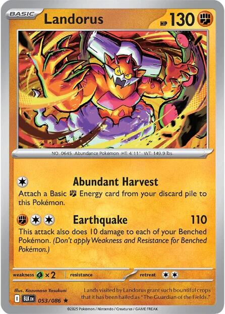 Landorus (053/086) [Scarlet & Violet: Black Bolt] | Clutch Gaming