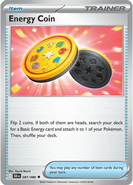 Energy Coin (081/086) [Scarlet & Violet: Black Bolt] | Clutch Gaming