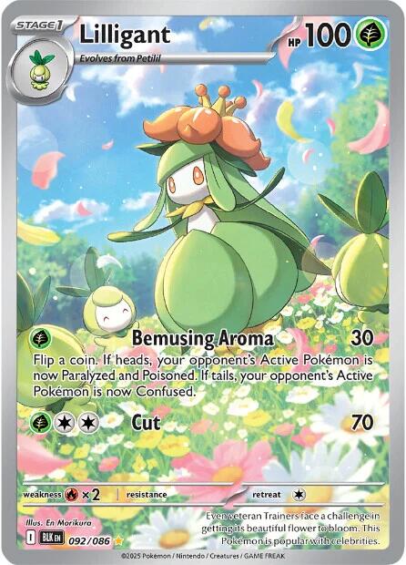 Lilligant (092/086) [Scarlet & Violet: Black Bolt] | Clutch Gaming