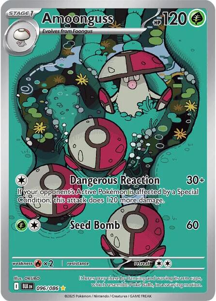 Amoonguss (096/086) [Scarlet & Violet: Black Bolt] | Clutch Gaming