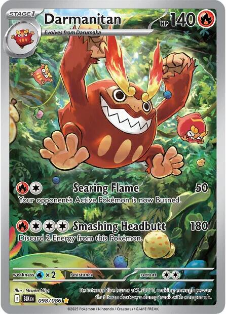 Darmanitan (098/086) [Scarlet & Violet: Black Bolt] | Clutch Gaming