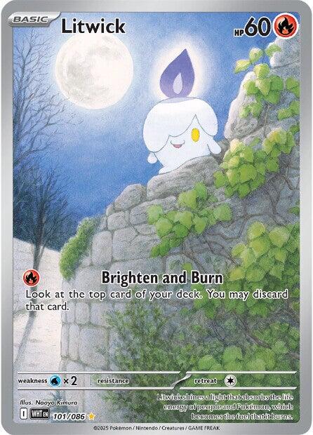 Litwick (101/086) [Scarlet & Violet: White Flare] | Clutch Gaming