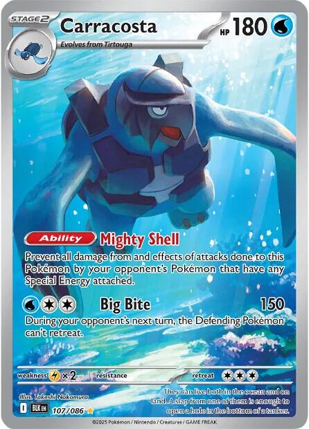 Carracosta (107/086) [Scarlet & Violet: Black Bolt] | Clutch Gaming