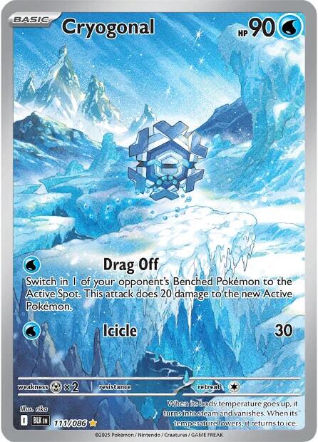 Cryogonal (111/086) [Scarlet & Violet: Black Bolt] | Clutch Gaming