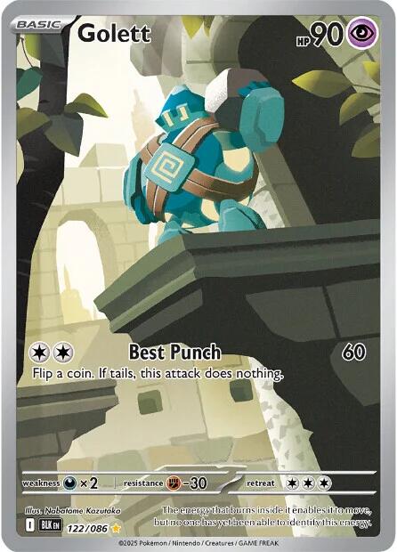 Golett (122/086) [Scarlet & Violet: Black Bolt] | Clutch Gaming