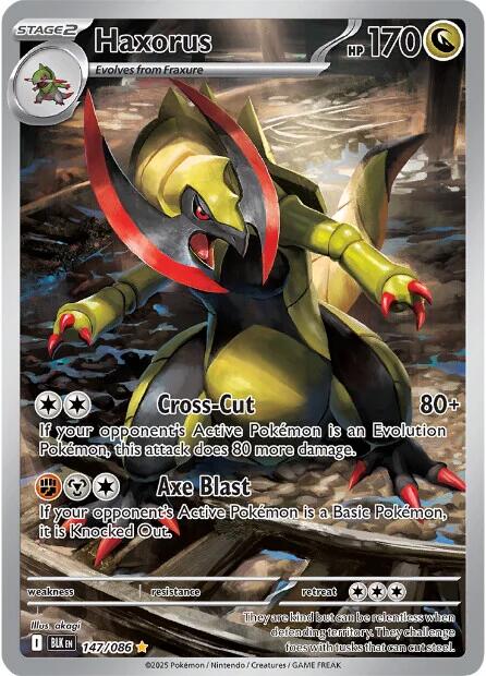 Haxorus (147/086) [Scarlet & Violet: Black Bolt] | Clutch Gaming