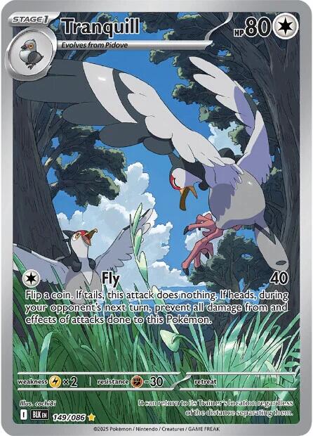 Tranquill (149/086) [Scarlet & Violet: Black Bolt] | Clutch Gaming