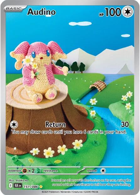 Audino (151/086) [Scarlet & Violet: Black Bolt] | Clutch Gaming