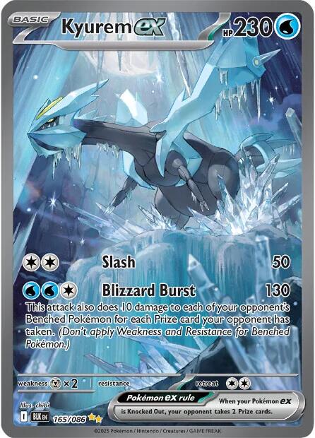 Kyurem ex (165/086) [Scarlet & Violet: Black Bolt] | Clutch Gaming