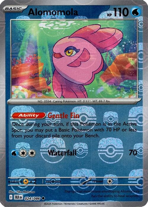 Alomomola (024/086) (Master Ball Pattern) [Scarlet & Violet: Black Bolt] | Clutch Gaming