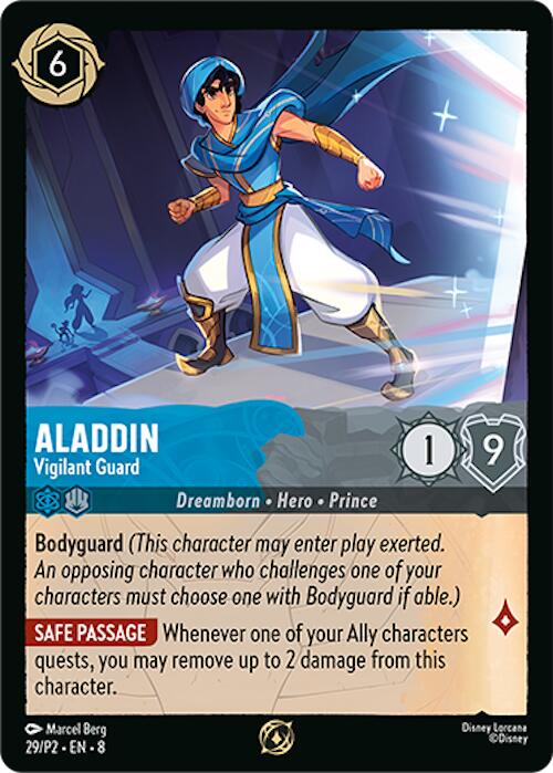 Aladdin - Vigilant Guard (29) [Promo Cards] | Clutch Gaming