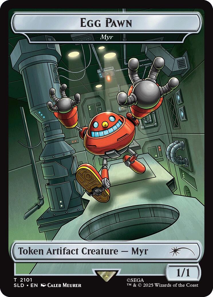 Egg Pawn - Myr Token [Secret Lair Drop Series] | Clutch Gaming