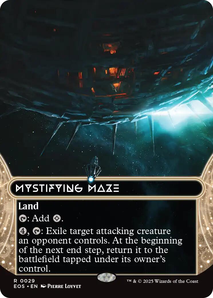 Mystifying Maze (0029) (Borderless) [Edge of Eternities: Stellar Sights] | Clutch Gaming