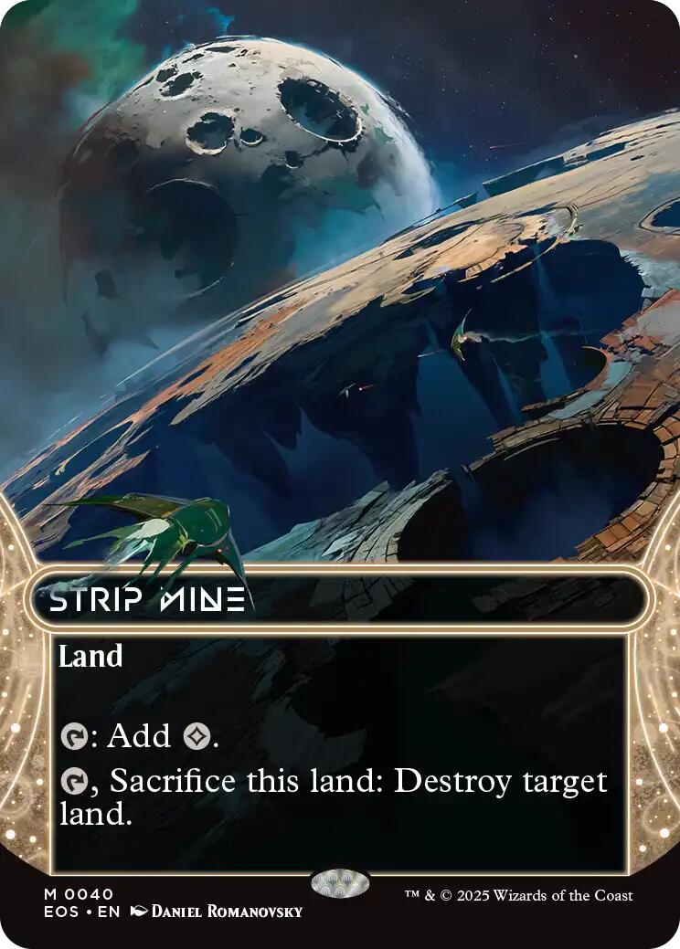 Strip Mine (0040) (Borderless) [Edge of Eternities: Stellar Sights] | Clutch Gaming