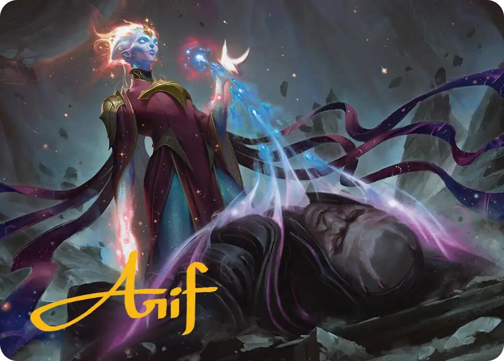 Lightstall Inquisitor Art Card (Gold-Stamped Signature) [Edge of Eternities Art Series] | Clutch Gaming