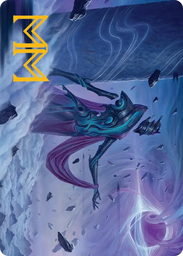 Bygone Colossus Art Card (Gold-Stamped Signature) [Edge of Eternities Art Series] | Clutch Gaming