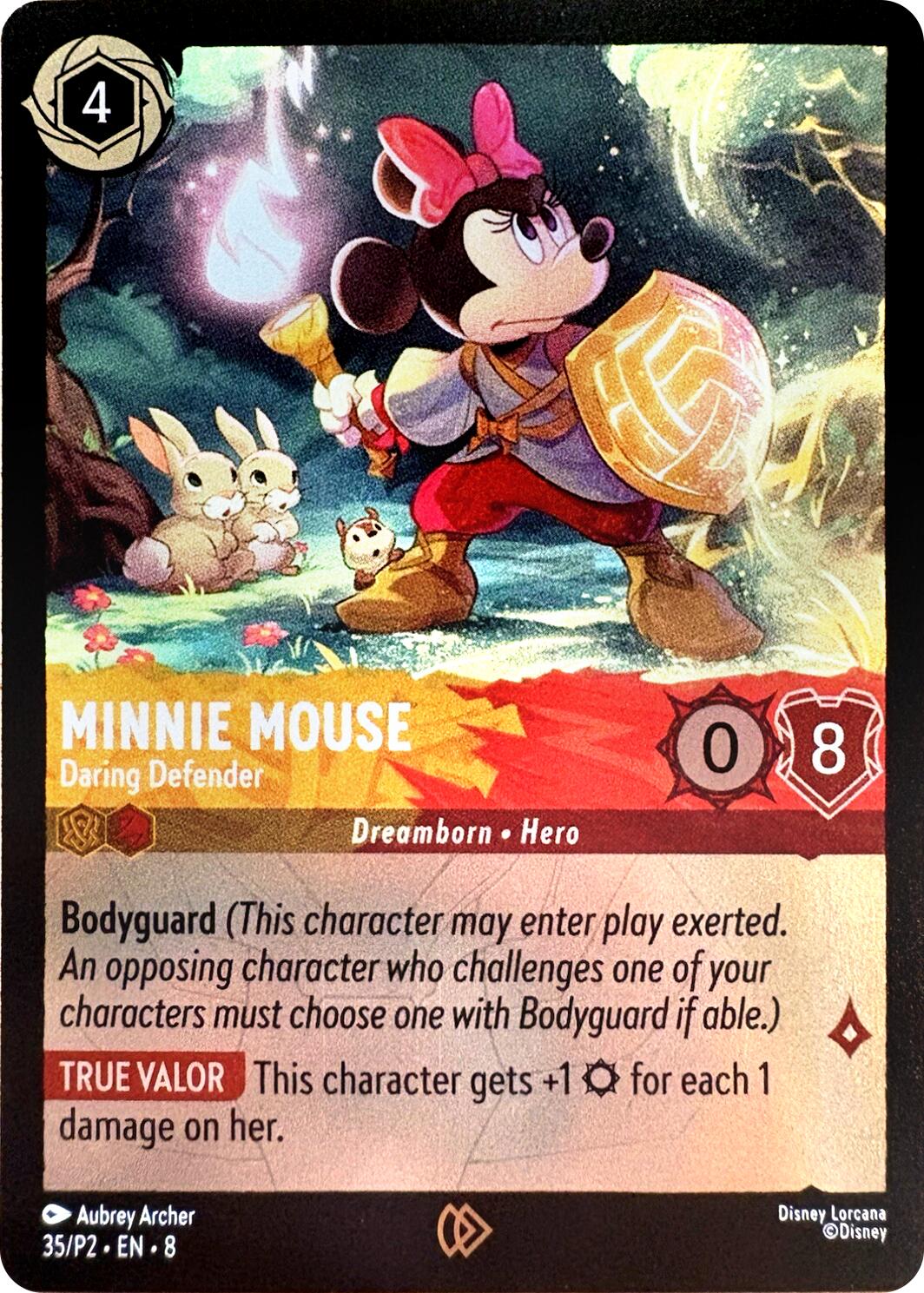 Minnie Mouse - Daring Defender (35) [Promo Cards] | Clutch Gaming