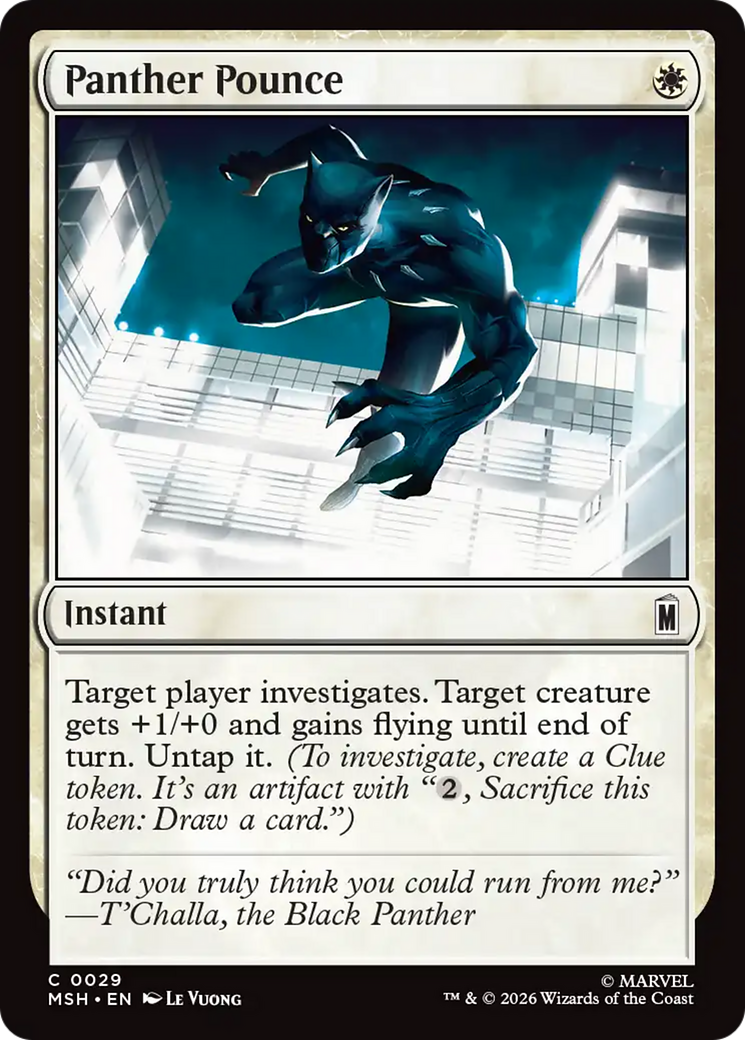 Panther Pounce [Marvel Super Heroes] | Clutch Gaming