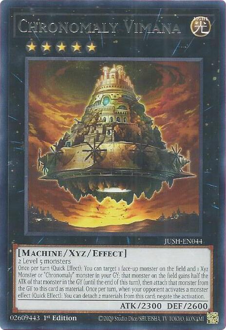 Chronomaly Vimana [JUSH-EN044] Rare | Clutch Gaming