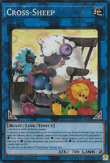Cross-Sheep (Super Rare) [JUSH-EN048] Super Rare | Clutch Gaming