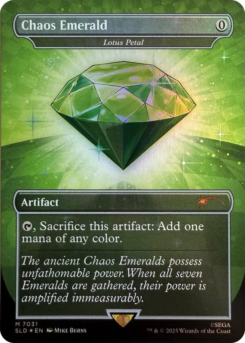 Chaos Emerald - Lotus Petal (7031) [Secret Lair Drop Series] | Clutch Gaming