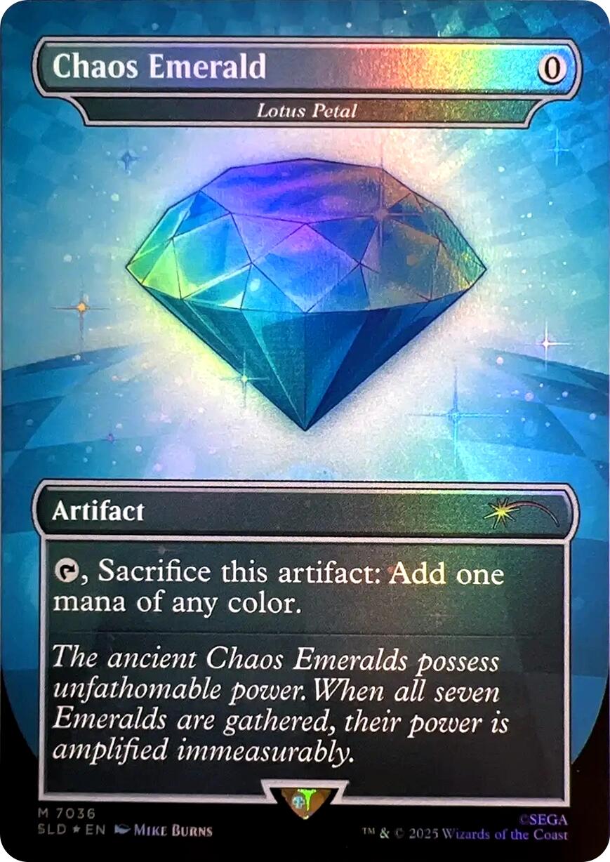 Chaos Emerald - Lotus Petal (7036) [Secret Lair Drop Series] | Clutch Gaming