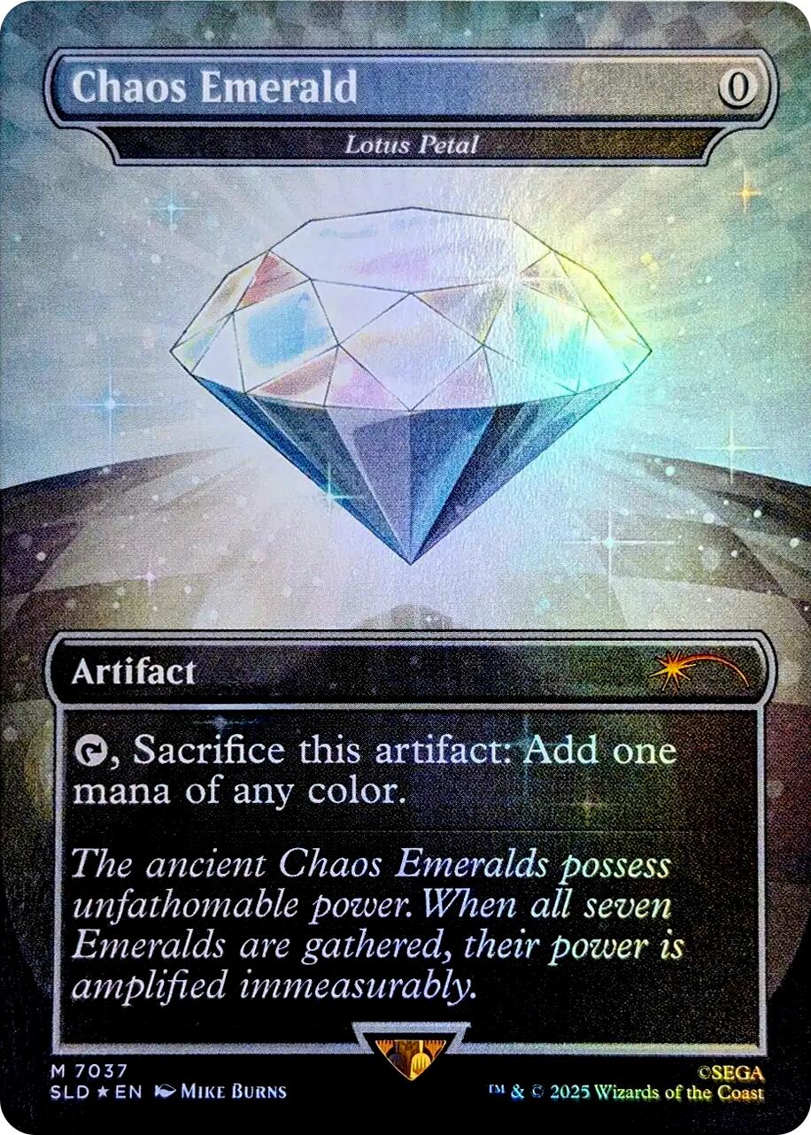 Chaos Emerald - Lotus Petal (7037) [Secret Lair Drop Series] | Clutch Gaming