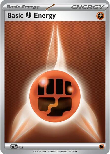 Basic Fighting Energy (022) [Scarlet & Violet: Black Bolt] | Clutch Gaming