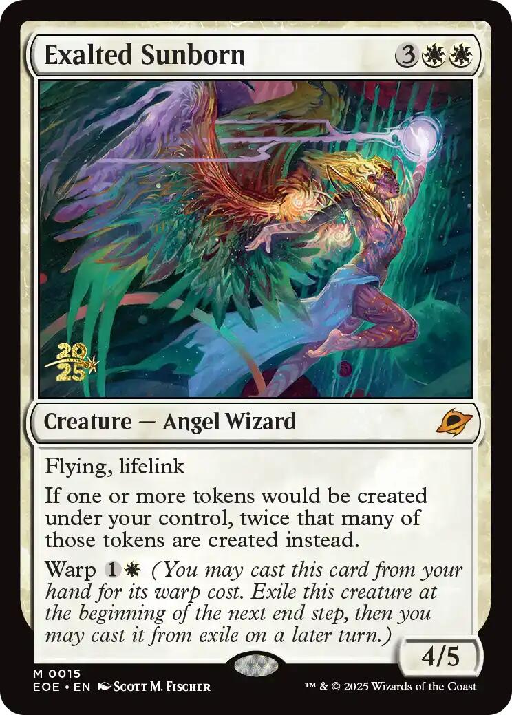 Exalted Sunborn [Edge of Eternities Prerelease Promos] | Clutch Gaming