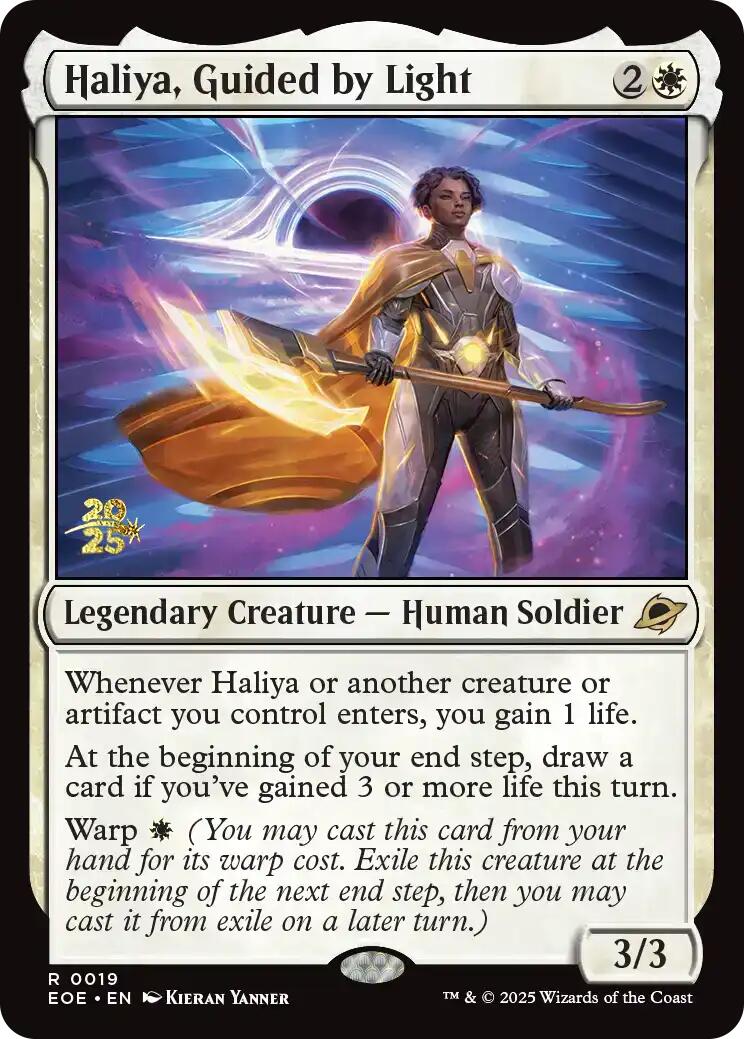Haliya, Guided by Light [Edge of Eternities Prerelease Promos] | Clutch Gaming
