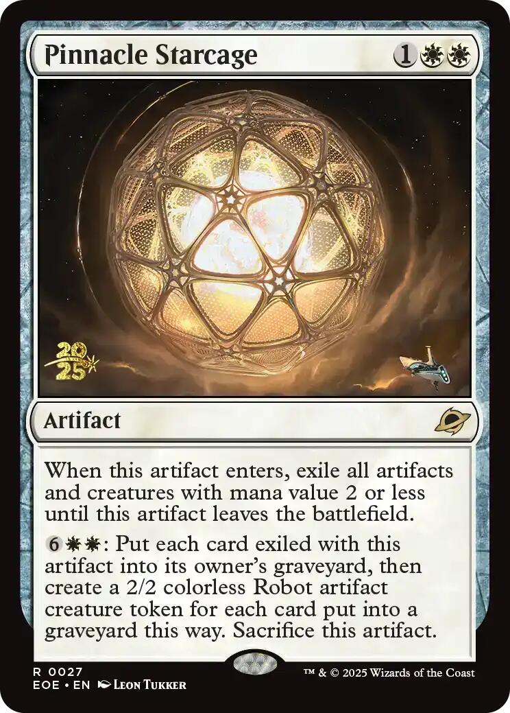 Pinnacle Starcage [Edge of Eternities Prerelease Promos] | Clutch Gaming