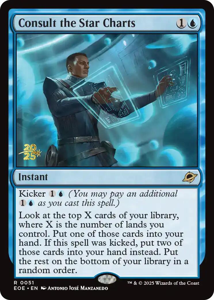 Consult the Star Charts [Edge of Eternities Prerelease Promos] | Clutch Gaming