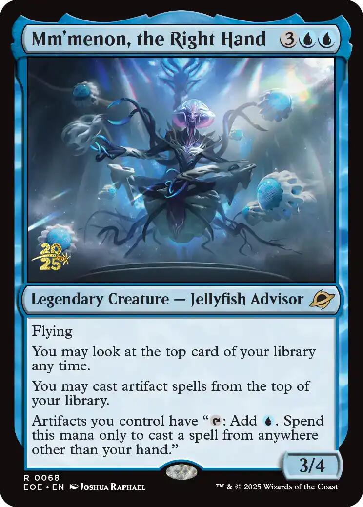 Mm'menon, the Right Hand [Edge of Eternities Prerelease Promos] | Clutch Gaming