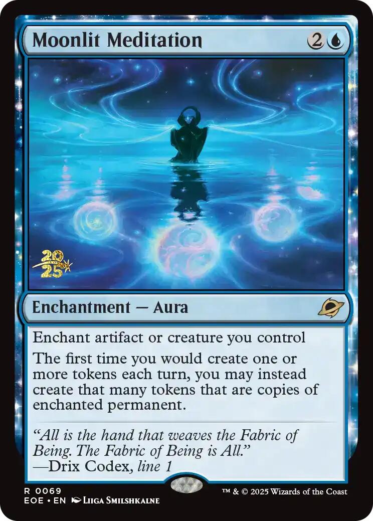 Moonlit Meditation [Edge of Eternities Prerelease Promos] | Clutch Gaming