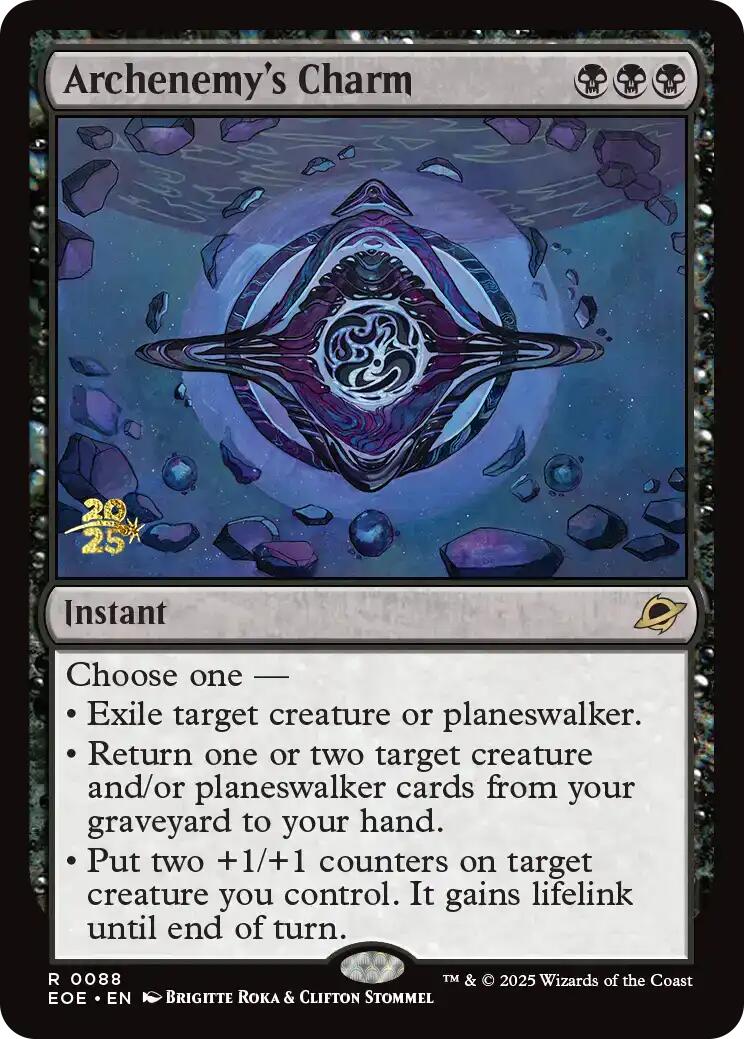 Archenemy's Charm [Edge of Eternities Prerelease Promos] | Clutch Gaming
