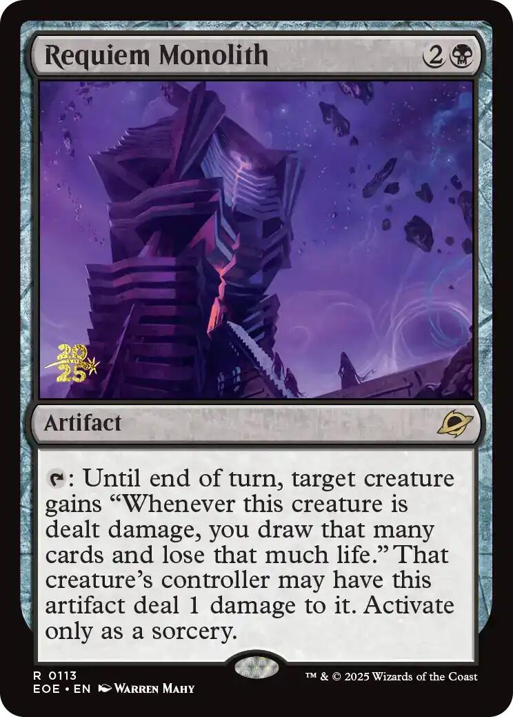 Requiem Monolith [Edge of Eternities Prerelease Promos] | Clutch Gaming