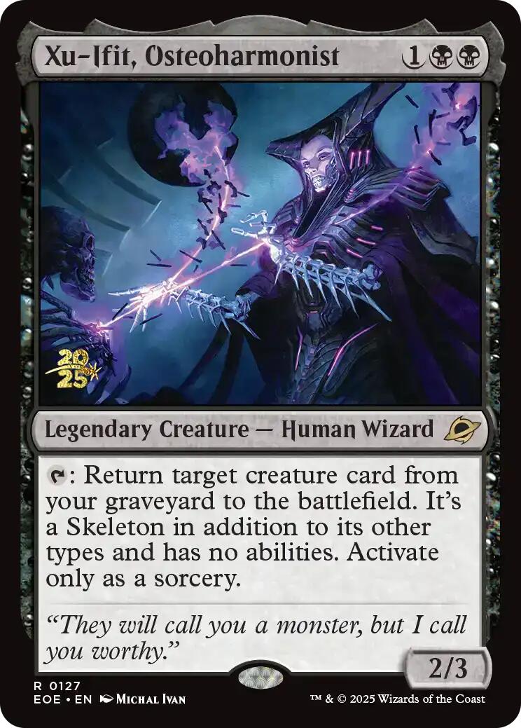 Xu-Ifit, Osteoharmonist [Edge of Eternities Prerelease Promos] | Clutch Gaming