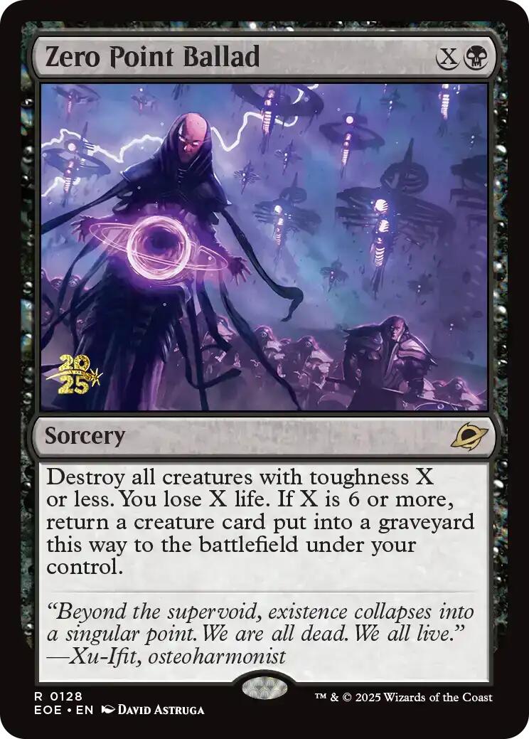 Zero Point Ballad [Edge of Eternities Prerelease Promos] | Clutch Gaming