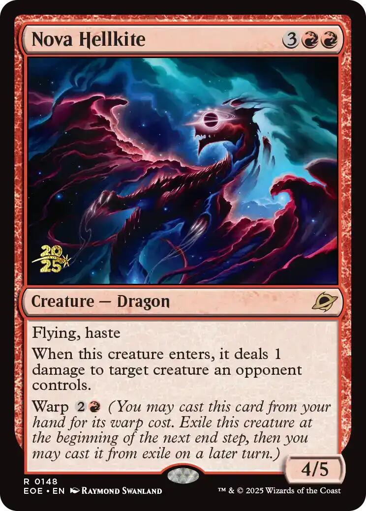 Nova Hellkite [Edge of Eternities Prerelease Promos] | Clutch Gaming