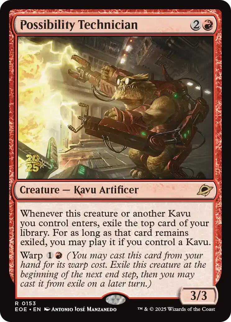 Possibility Technician [Edge of Eternities Prerelease Promos] | Clutch Gaming