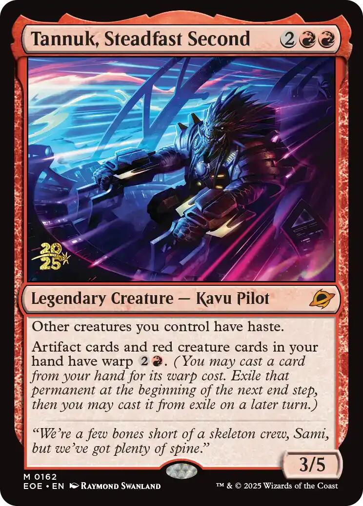Tannuk, Steadfast Second [Edge of Eternities Prerelease Promos] | Clutch Gaming